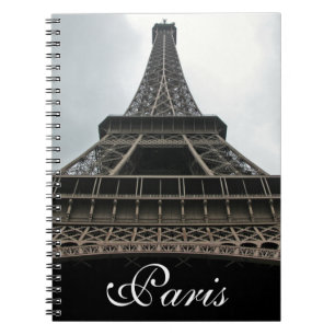 Eiffel Tower Paris, France Notebook