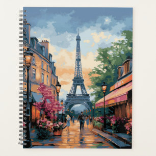 Eiffel Tower Paris France Planner