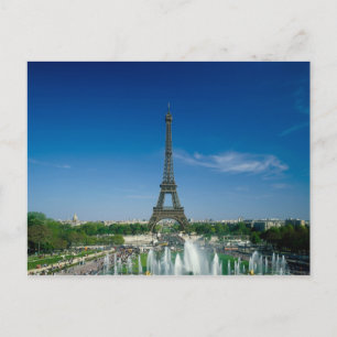Eiffel Tower, Paris, France Postcard