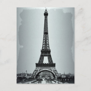 Eiffel Tower Paris France Postcard