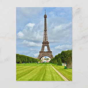 Eiffel Tower - Paris France Postcard