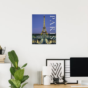 Eiffel Tower Paris, France Poster