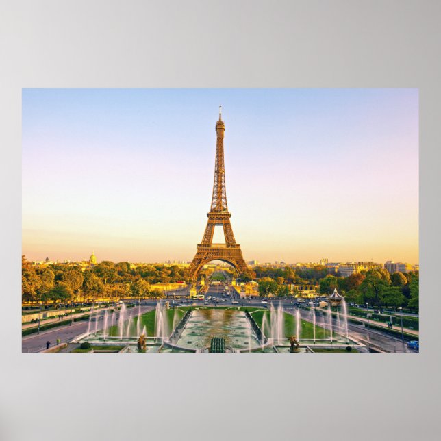 Eiffel tower, Paris. France. Poster (Front)