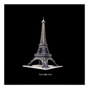 Eiffel Tower Paris France Poster