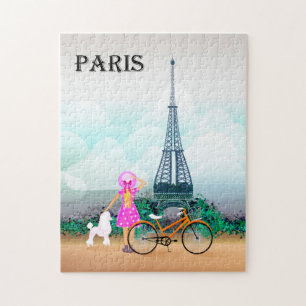 Eiffel Tower Paris France Puzzle