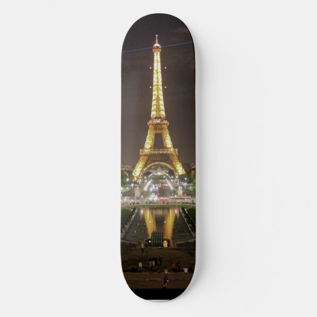 Eiffel Tower Paris France Skateboard (Front)