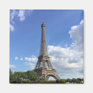 Eiffel Tower Paris France Souvenir Magnet