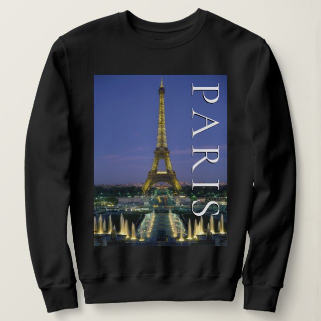 Eiffel Tower | Paris, France Sweatshirt (Design Front)