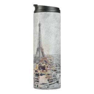 Eiffel Tower Paris France Thermal Tumbler – Travel
