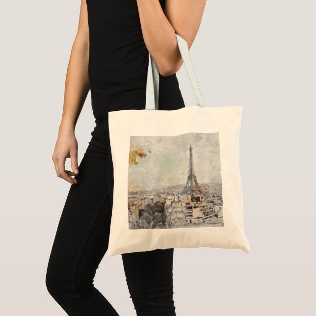 Eiffel Tower. Paris, France  Tote Bag (Front (Product))