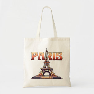 Eiffel Tower Paris France Tote Bag