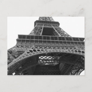 Eiffel Tower Paris France Travel Postcard