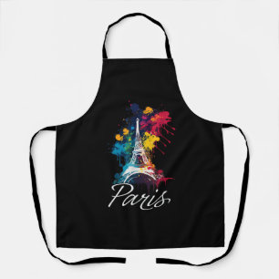 Eiffel Tower Paris Girls Travel Holiday France Sou Apron