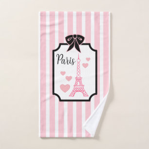 Eiffel Tower Paris Hand Towel 