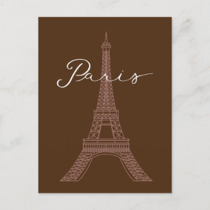 Eiffel Tower, Paris' Iconic Landmark Postcard