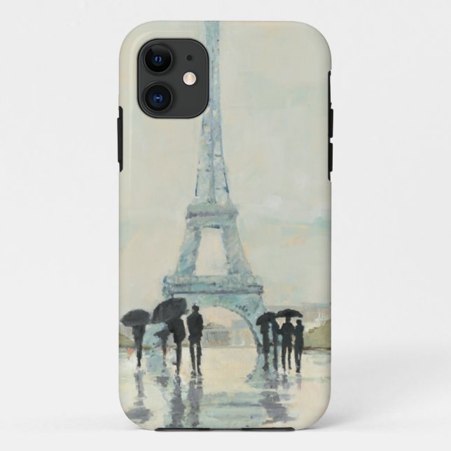 Eiffel Tower | Paris In The Rain Case-Mate iPhone Case (Back)