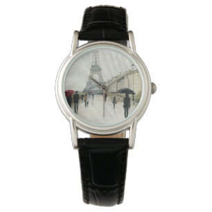 Eiffel Tower Paris In The Rain Watch
