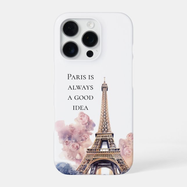 Eiffel Tower Paris iPhone Case (Back)