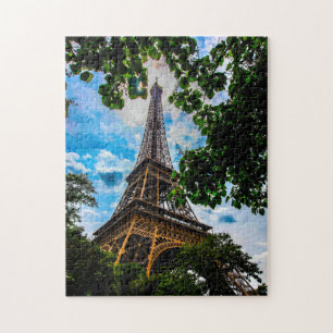 Eiffel Tower Paris. Jigsaw Puzzle