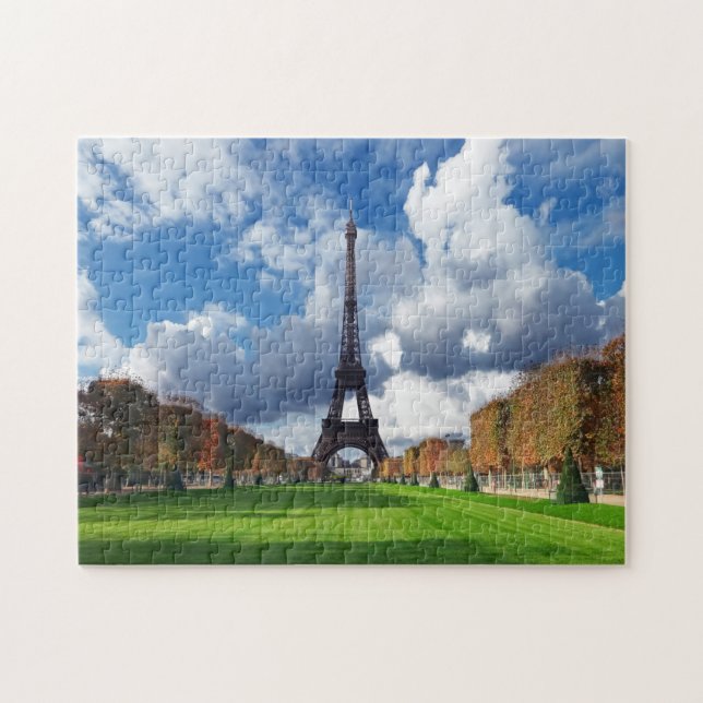 Eiffel Tower Paris. Jigsaw Puzzle (Horizontal)