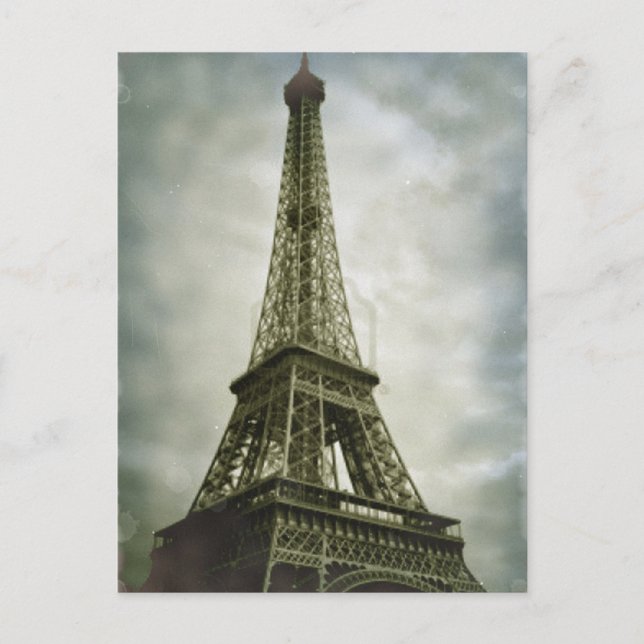 Eiffel Tower Paris Postcard (Front)