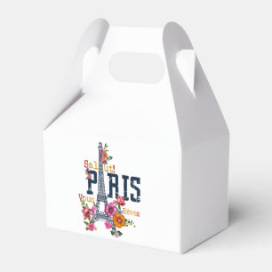 Eiffel Tower Paris Shirt Salut Flowering Paris Fra Favour Box