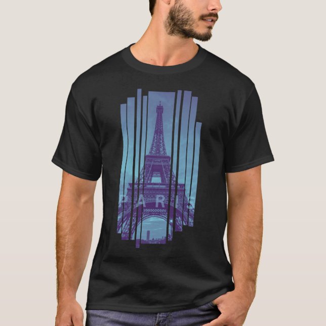 Eiffel Tower Paris T-Shirt (Front)