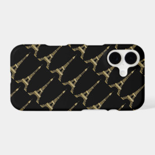 Eiffel Tower Paris Themed Black Case-Mate iPhone C