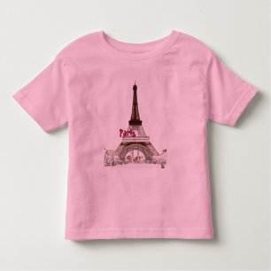 Eiffel Tower-Paris Toddler T-Shirt