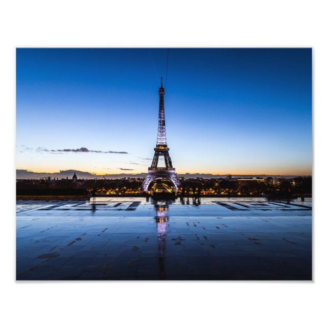 Eiffel Tower Photo Print (Front)