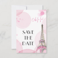 Eiffel Tower Pink Paris Sweet 16