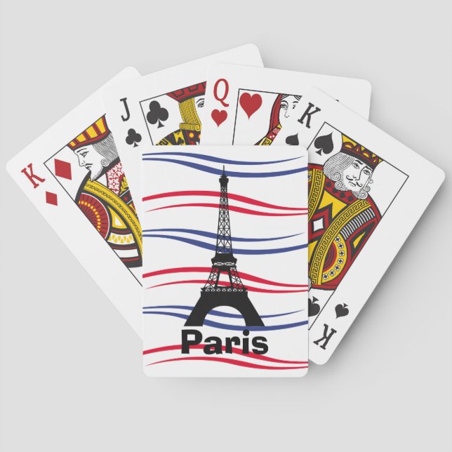 Eiffel Tower Playing Cards (Back)