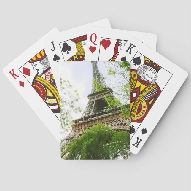 Eiffel Tower Playing Cards (Back)