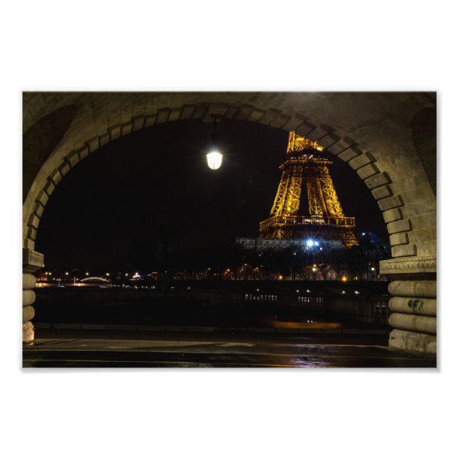 Eiffel Tower - Pont de Bir-Hakeim - Photo Print (Front)