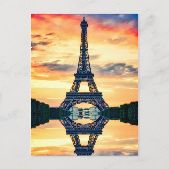 Eiffel Tower Postcard (Front)