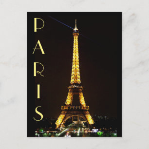 Eiffel Tower Postcard