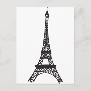 Eiffel Tower Postcard