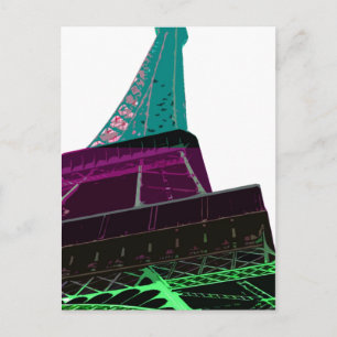 Eiffel Tower Postcard