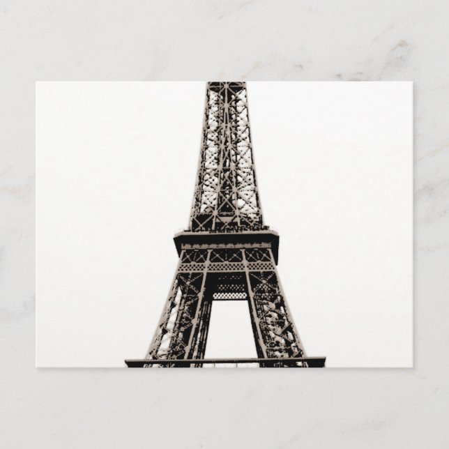 Eiffel Tower Postcard (Front)
