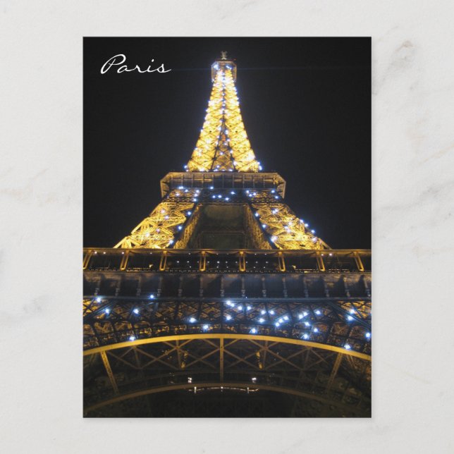 Eiffel Tower Postcard (Front)