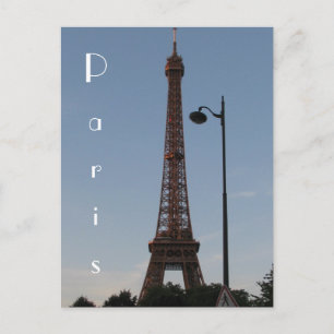 Eiffel Tower Postcard