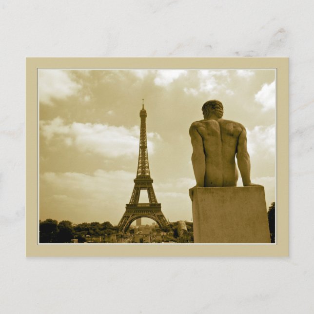 Eiffel Tower Postcard (Front)