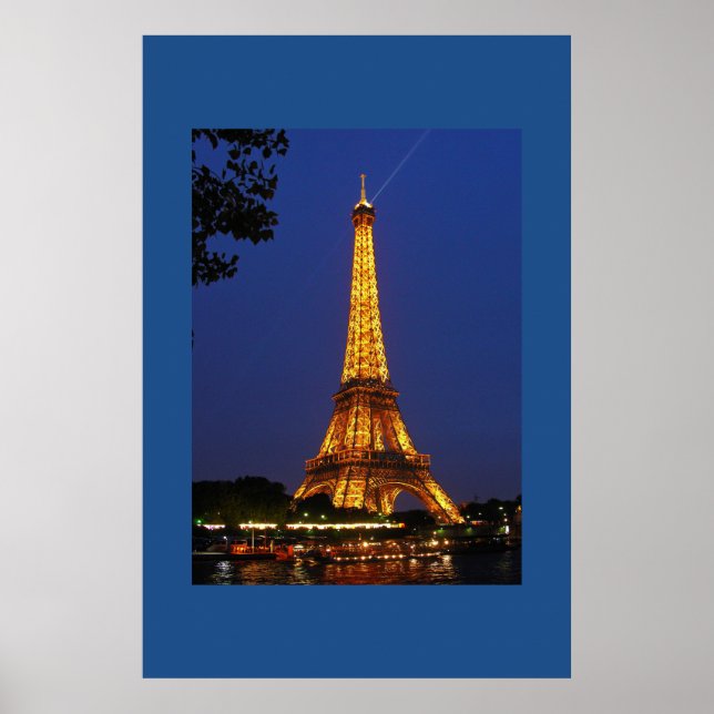 Eiffel Tower Poster (Front)