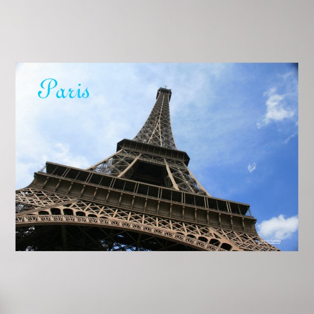 Eiffel Tower Poster (Front)