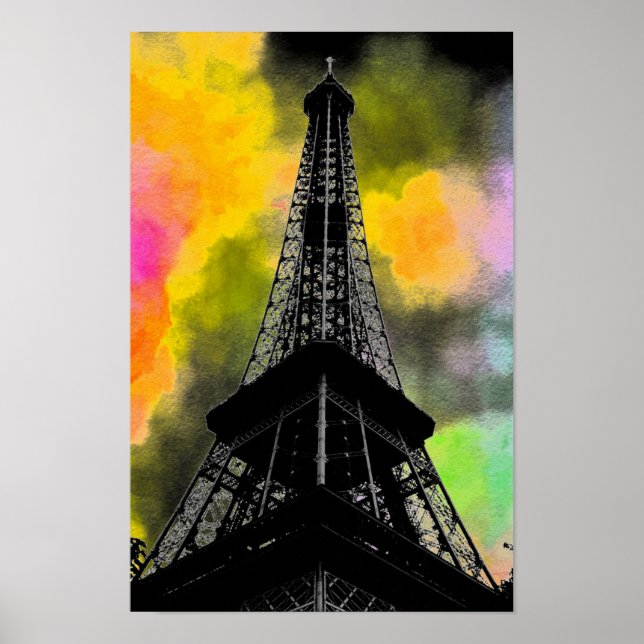 Eiffel Tower Poster (Front)
