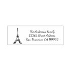Eiffel Tower - Self Inking Address Stamp