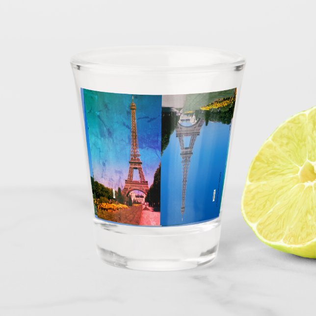 Eiffel Tower Shot Glass (Front)
