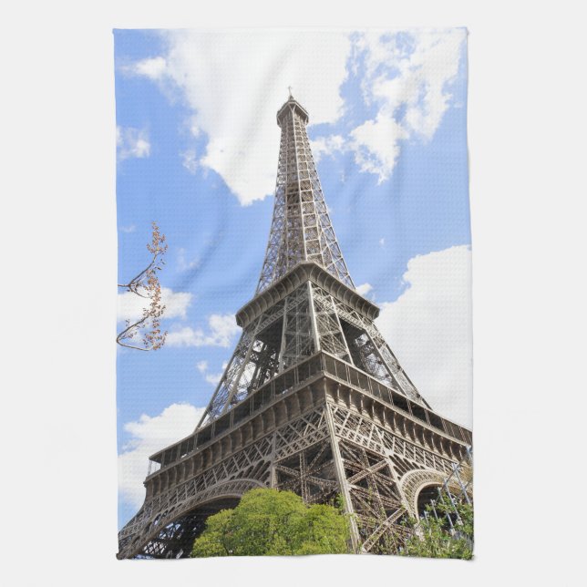 Eiffel tower tea towel (Vertical)