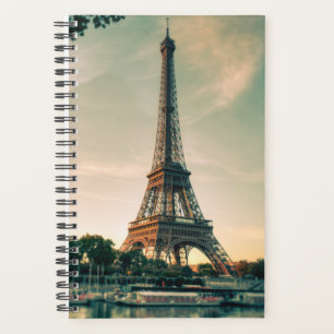Eiffel tower throw pillow planner
