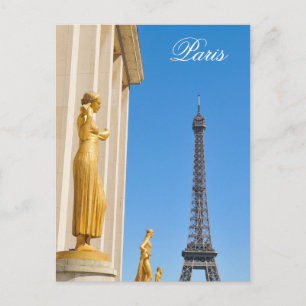 Eiffel Tower (Tour Eiffel) in Paris, France Postcard